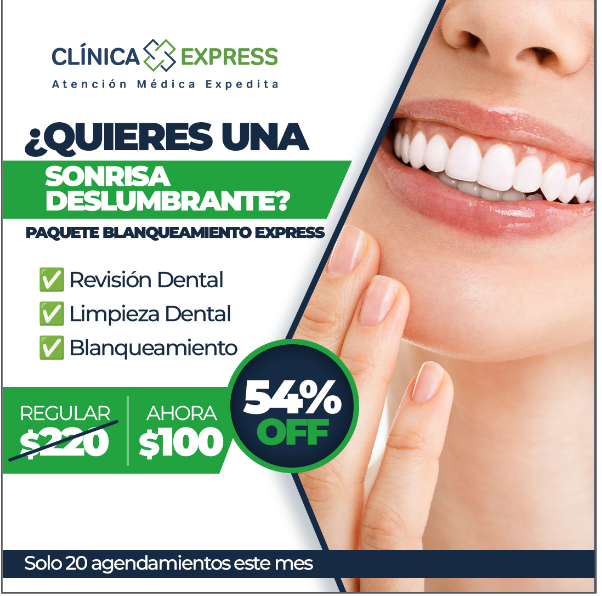 BLANQUEAMIENTO DENTAL CLINICA/CASERO (Medi-Express) (copia)
